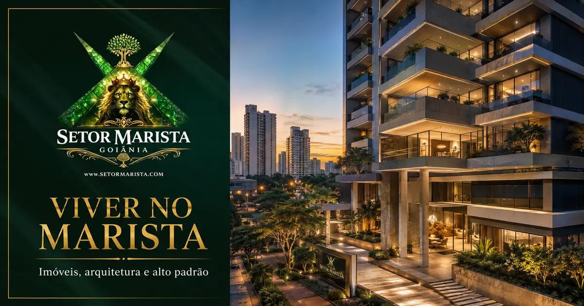 Imóveis e apartamentos de alto padrão no Setor Marista em Goiânia