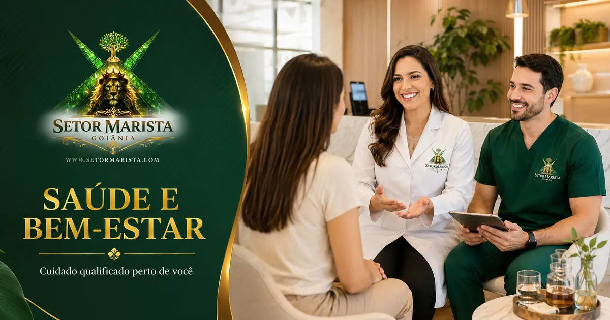 Clínicas, saúde e bem-estar no Setor Marista em Goiânia